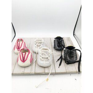 Build A Bear Shoes Lot Of 3 BAB Cleats Tennis Shoes